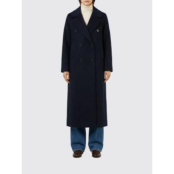 'S Max Mara Coat Woman Navy